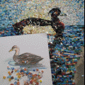 mosaico with smalti